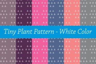 Download Tiny Plant Pattern White - White Collection