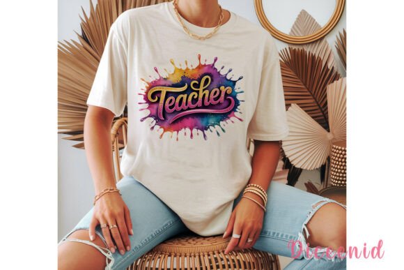 Download Teacher Glitter Splash Sublimation PNG - Glitter Collection