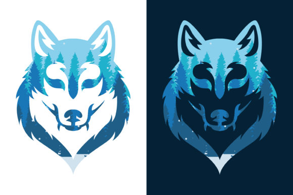 Download Wolf Abstract Illustration - Abstract illustration Collection