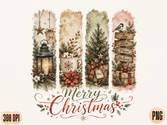 Download Rustic Merry Christmas Lantern PNG - Merry christmas Collection
