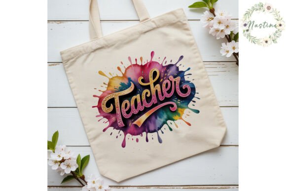 Download Teacher Glitter Splash Sublimation PNG - Glitter Collection