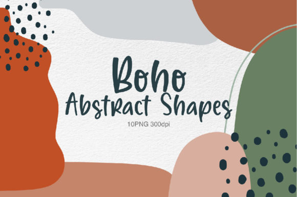 Download Boho Abstract Shapes Clipart - Abstract shapes clipart Collection
