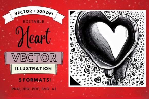 Download Heart Abstract Illustration Valentine's - Abstract illustration Collection