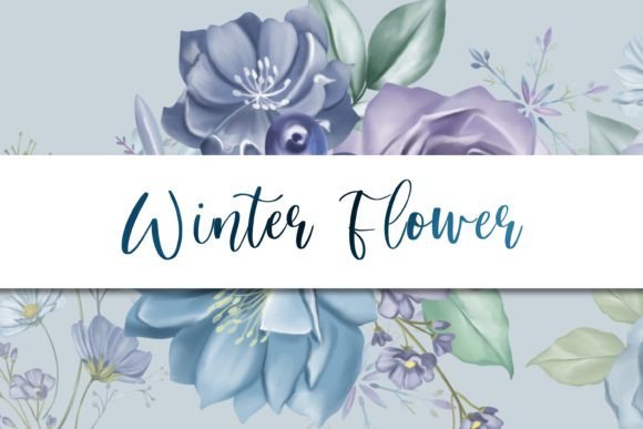 Download Winter Flower Clipart - Premium Resources