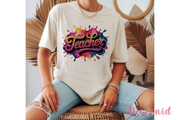 Download Teacher Glitter Splash Sublimation PNG - Glitter Collection