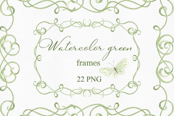 Download Green Ribbon Wedding Frame Clipart - Frame clipart Collection