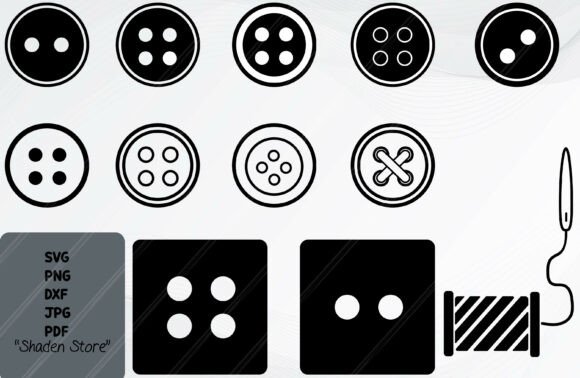 Download Sewing Button Svg - Button Collection