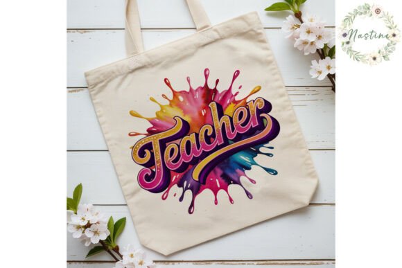 Download Teacher Glitter Splash Sublimation PNG - Glitter Collection