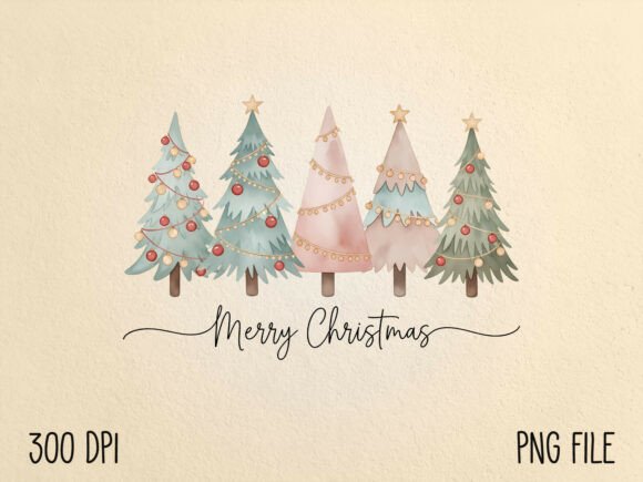 Download Merry Christmas Trees Sublimation PNG - Merry christmas Collection