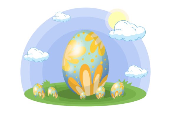 Download Easter Day Abstract Illustration - Abstract illustration Collection