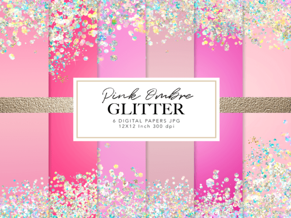 Download Pink Holographic Glitter Backgrounds - Glitter Collection