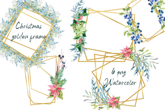 Download Merry Christmas Watercolor Frame - Merry christmas Collection