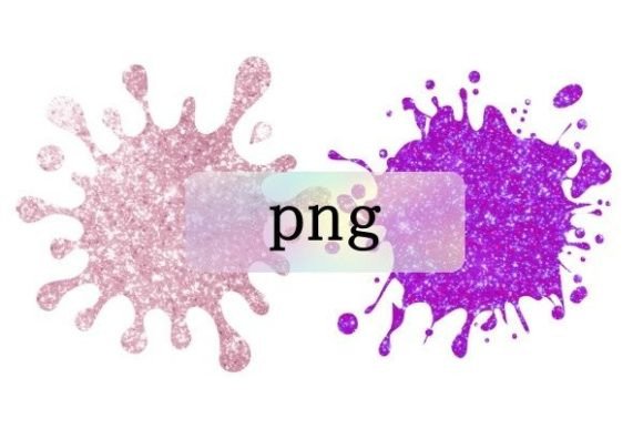 Download Glitter Splash Texture Pink Purple Png - Glitter Collection